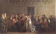 Louis Leopold  Boilly An Artists' Party in the Studio of Isabey (mk05) oil